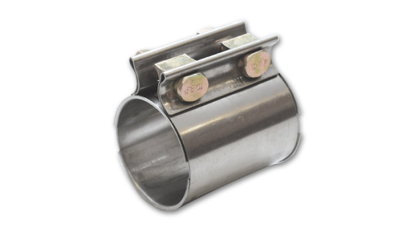 Vibrant TC Series Heavy Duty SS Exhaust Sleeve Butt Joint Clamp for 2.5in O.D. Tubing-thumbmail-1