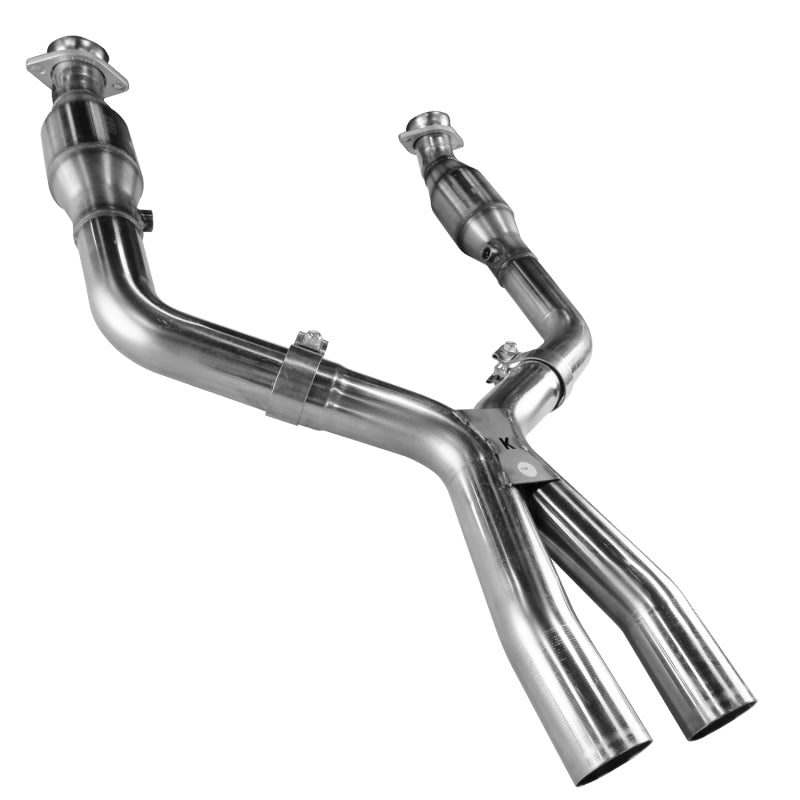 Kooks 05-10 Ford Mustang GT 4.6L 3V Auto/Manual 2 1/2in x 2 1/2in OEM Cat X Pipe Kooks HDR Req-thumbmail-2
