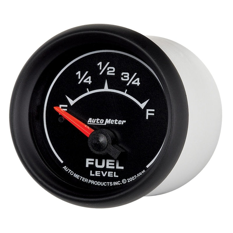 AutoMeter Gauge Fuel Level 2-1/16in. 240 Ohm(e) to 33 Ohm(f) Elec Es