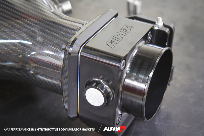 AMS Performance 2009+ Nissan GT-R Throttle Body Isolators-thumbmail-7