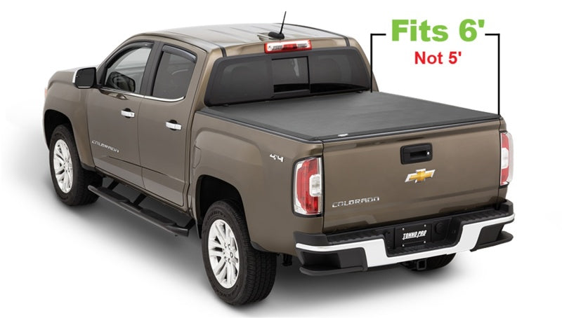 Tonno Pro 15-19 Chevy Colorado 6ft Fleetside Tonno Fold Tri-Fold Tonneau Cover-thumbmail-8