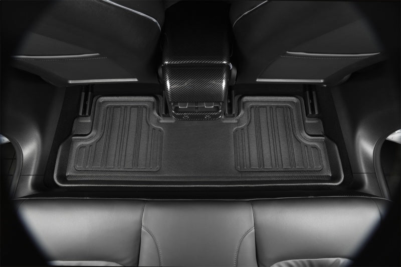 3D MAXpider 2020-2021 Tesla Model Y Elitect 1st & 2nd Row Floormats - Black-thumbmail-3