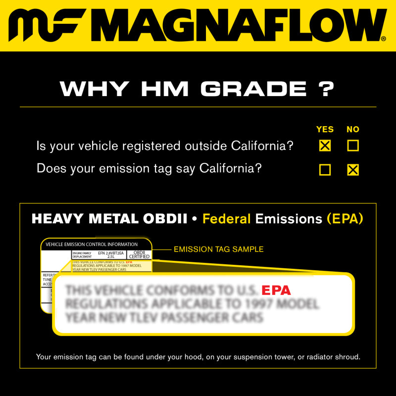 MagnaFlow Conv Univ 3.00inch w/ single O2-thumbmail-7