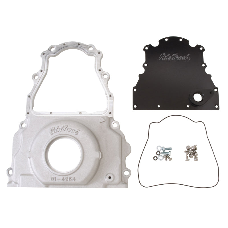 Edelbrock Timing Cover 2-Piece for GM Gen 4 Ls-Series-thumbmail-2
