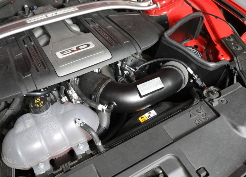K&N 2018 Ford Mustang GT V8 5.0L F/I Performance Intake Kit-thumbmail-4