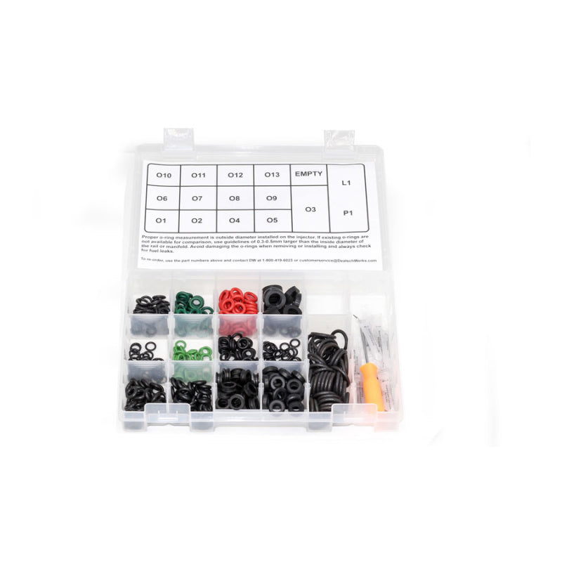 Deatschwerks Master Shop Injector O-Ring Kit (500 Pieces)-thumbmail-3