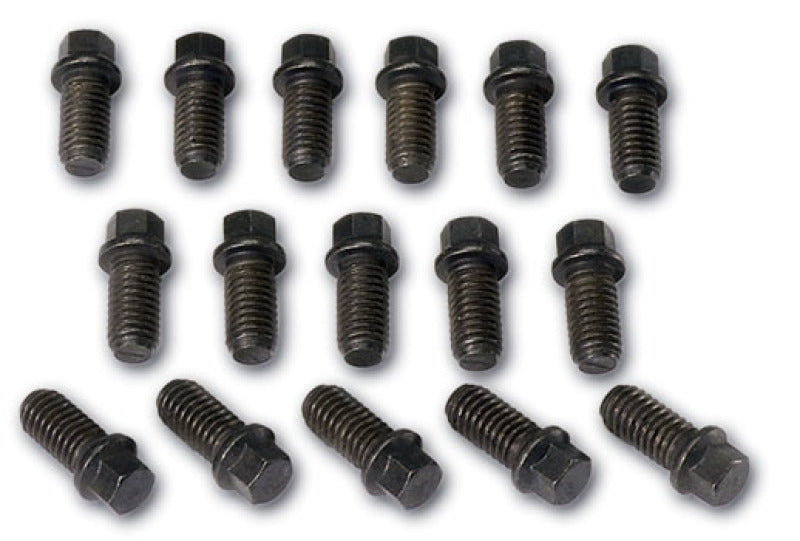 Moroso Header Bolts - 3/8in-16 - Steel - 16 Pack-thumbmail-1