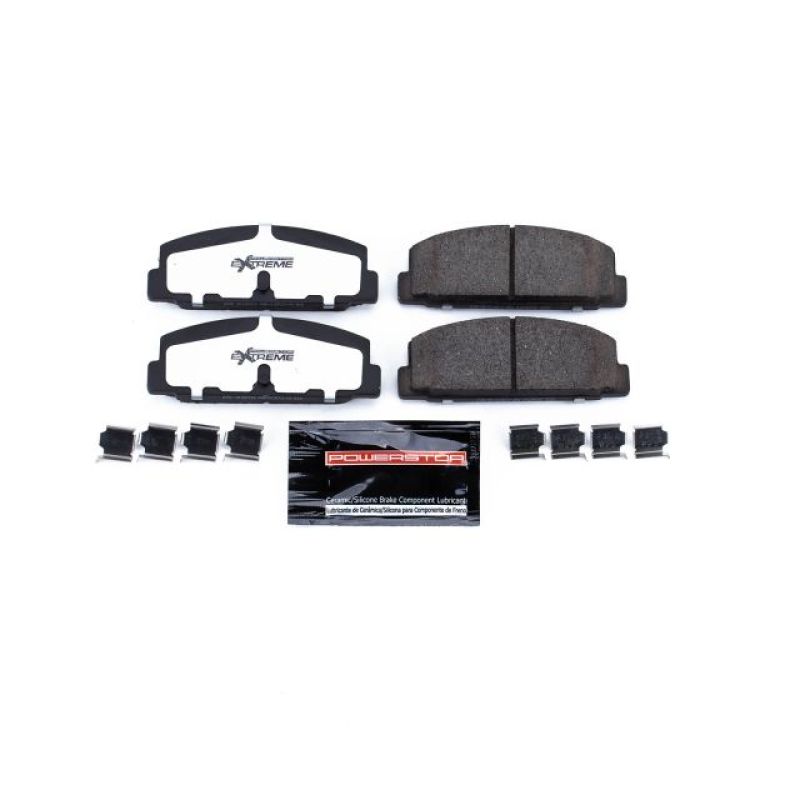 Power Stop 03-05 Mazda 6 Rear Z26 Extreme Street Brake Pads w/Hardware-thumbmail-1