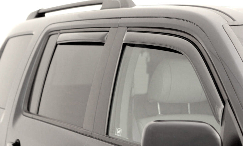 AVS 16-18 Hyundai Tucson Ventvisor In-Channel Front & Rear Window Deflectors 4pc - Smoke-thumbmail-3