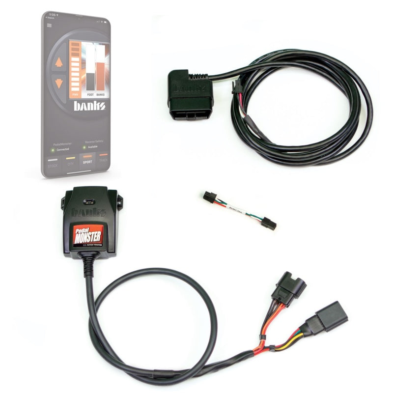 Banks Power Pedal Monster Kit (Stand-Alone) - Molex MX64 - 6 Way - Use w/Phone-thumbmail-4