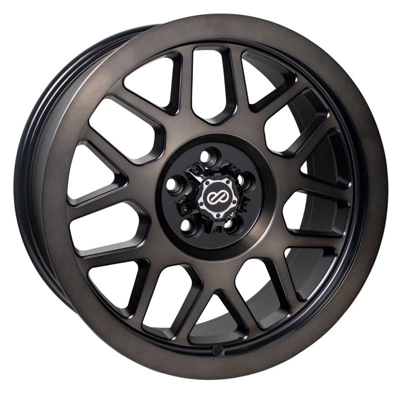 Enkei Matrix 17x9 6x139.7 10mm Offset 108mm Bore Brushed Black Wheel-thumbmail-1