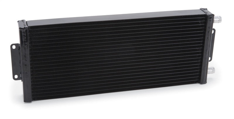 Edelbrock Heat Exchanger Dual Pass Single Row 20 500 Btu/Hr 20in x 8in x 2in Black-thumbmail-1