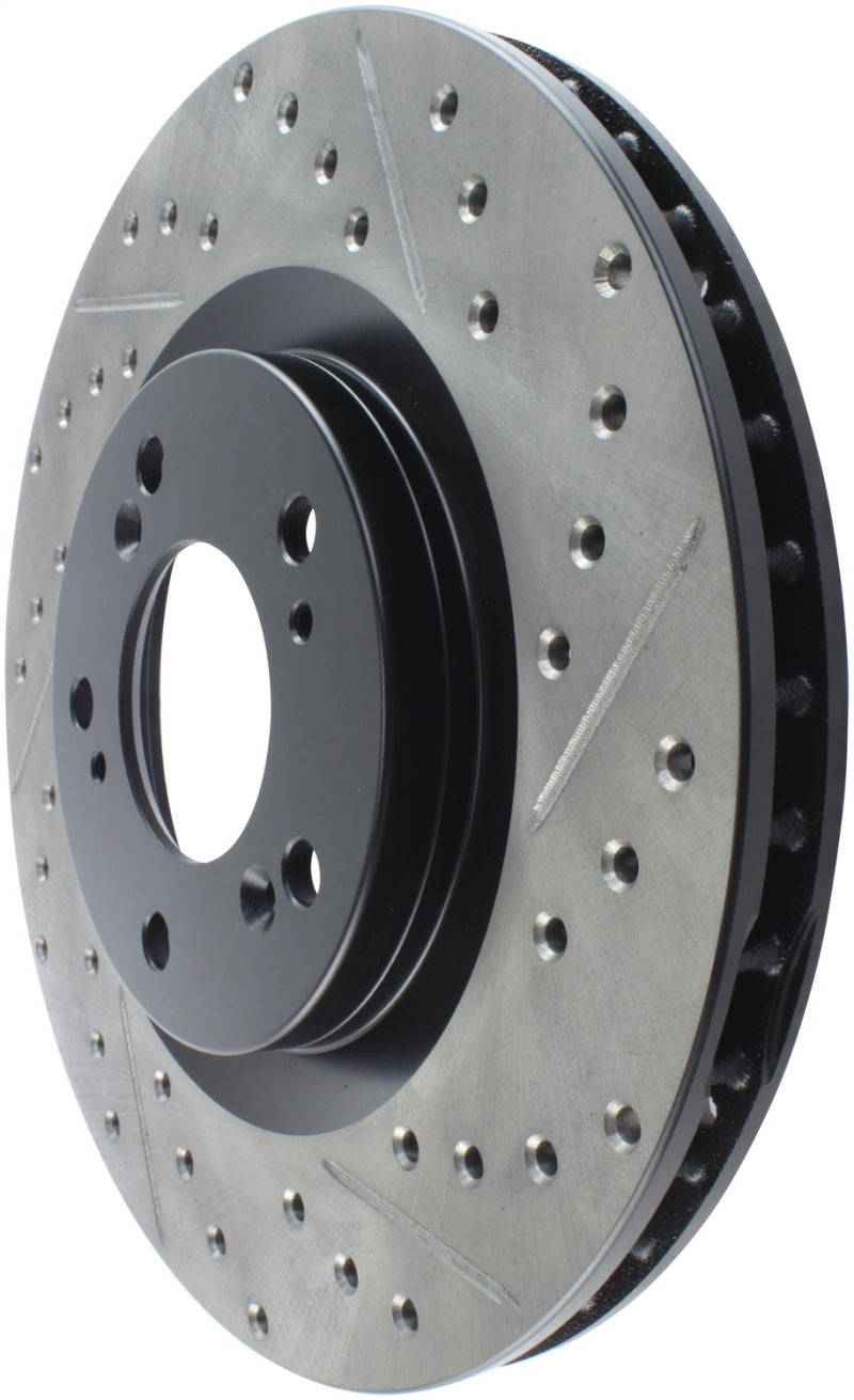 StopTech 00-09 S2000 Slotted & Drilled Left Front Rotor-thumbmail-4