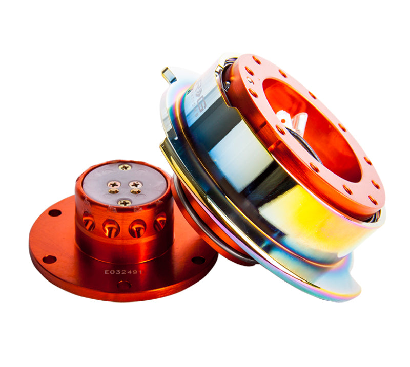 NRG Quick Release Gen 2.5 - Orange Body / Neochrome Ring-thumbmail-2