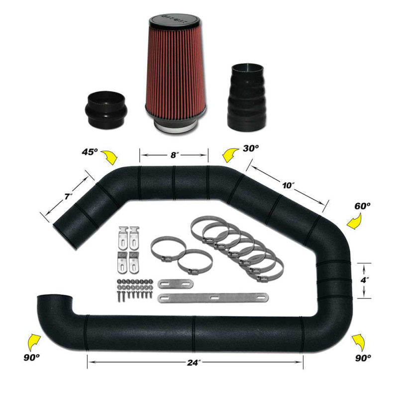 Airaid U-Build-It - Universal 4in Master Kit I w/700-470 (9in) Filter-thumbmail-1