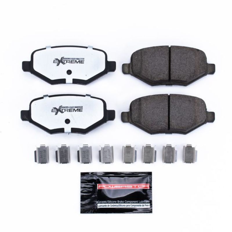 Power Stop 11-13 Ford Edge Rear Z36 Truck & Tow Brake Pads w/Hardware-thumbmail-1