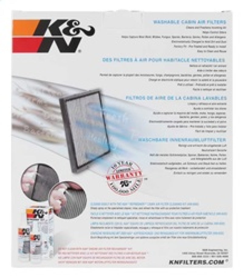 K&N 15-17 Hyundai Sonata Replacement Cabin Air Filter-thumbmail-6