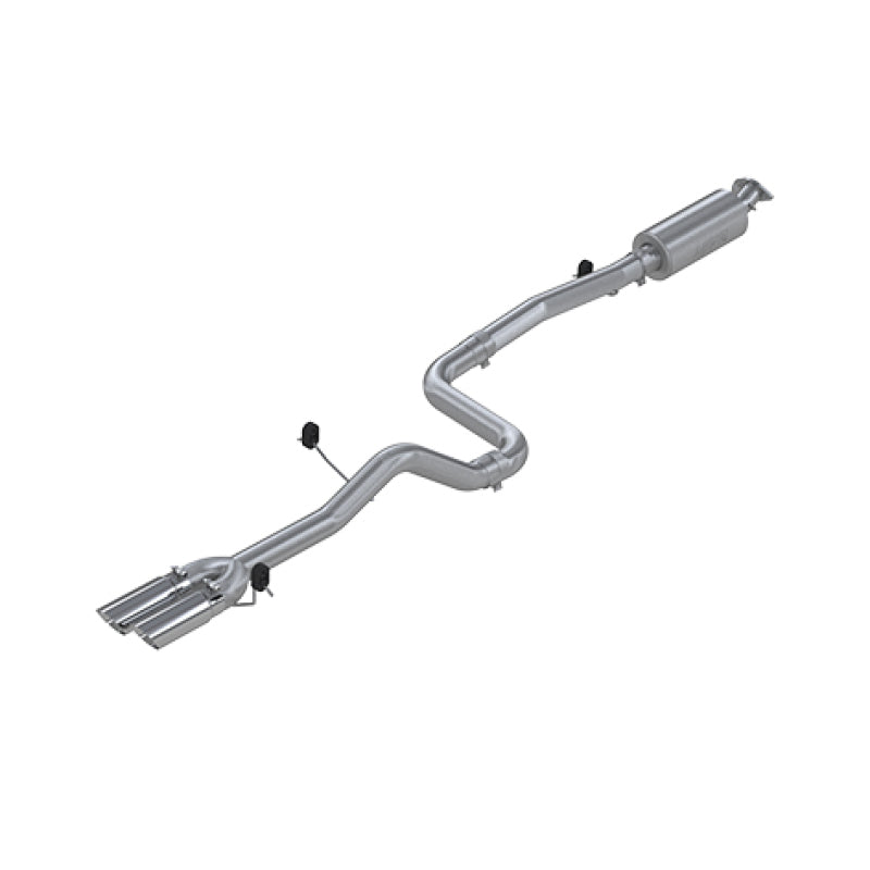 MBRP 14-19 Ford Fiesta ST 1.6L EcoBoost 3in Dual Outlet T409 Cat Back-thumbmail-2