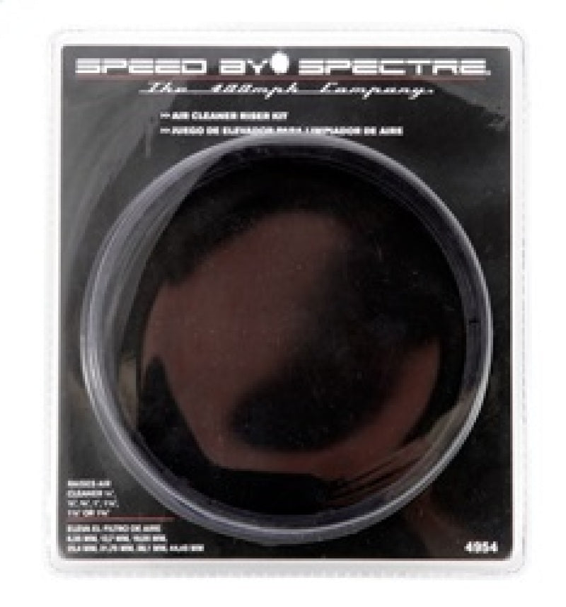Spectre Air Cleaner Riser Kit - Black-thumbmail-4
