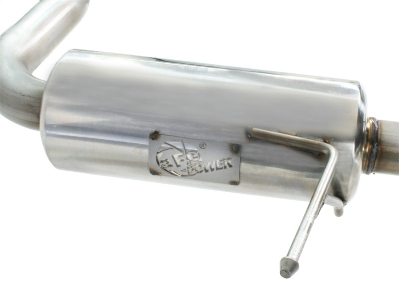 aFe MACHForce XP Exhaust 304SS Cat-Back w/ Polished Tips 12-13 VW Beetle L4 2.0L (t)-thumbmail-4