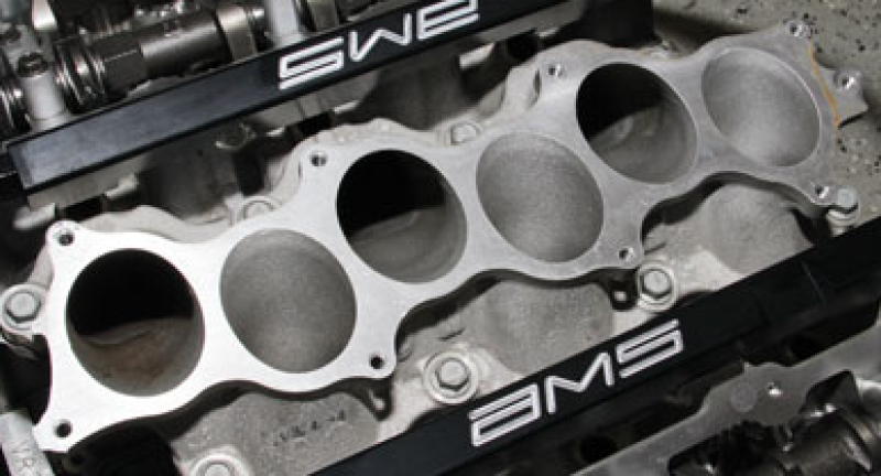 AMS Performance 2009+ Nissan GT-R R35 Alpha Carbon Intake Manfiold Upper to Lower Billet Gasket-thumbmail-2