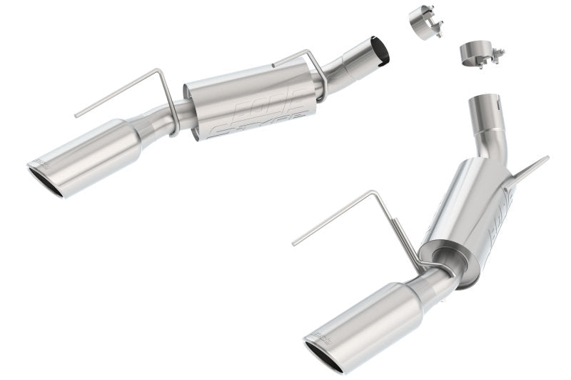 Borla 05-09 Mustang GT 4.6L V8 SS Aggressive Exhaust (rear section only)-thumbmail-1
