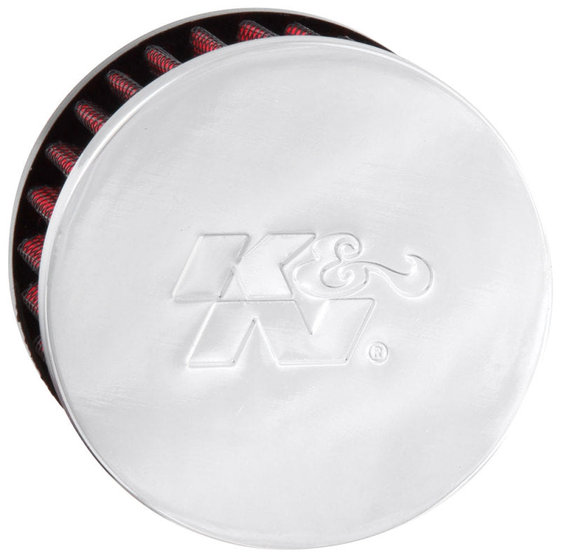 K&N .5in Flange ID x 3in OD x 3.25in H Rubber Base Crankcase Vent Filter-thumbmail-6