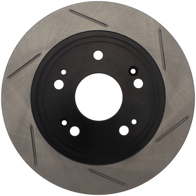 StopTech Power Slot 09-10 Acura TSX / 08-10 Honda Accord Rear Left Slotted Rotor-thumbmail-1