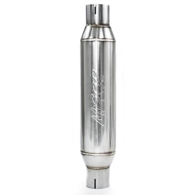 MBRP Universal Resonator 2.5in inlet/outlet 16in body 20in overall T304-thumbmail-4