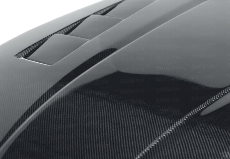Seibon 02-06 Nissan 350Z TS Carbon Fiber Hood-thumbmail-2