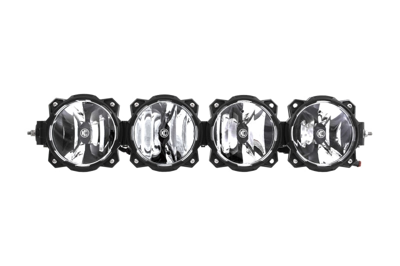 KC HiLiTES Universal 26in. Pro6 Gravity LED 4-Light 80w Combo Beam Light Bar (No Mount)-thumbmail-1