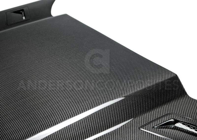Anderson Composites 15-17 Ford Mustang (Excl. GT350/GT350R) Type-G Double Sided Hood-thumbmail-3