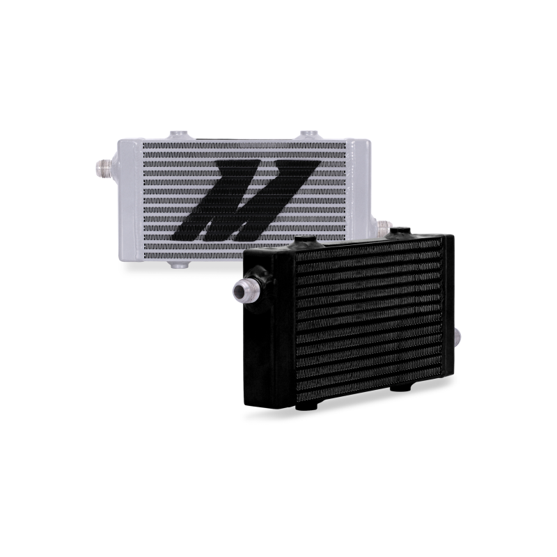 Mishimoto Universal Small Bar and Plate Cross Flow Black Oil Cooler-thumbmail-1