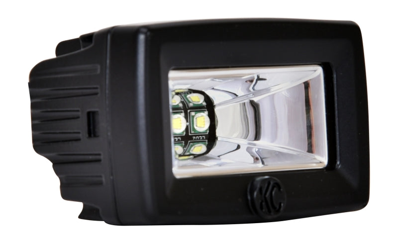 KC HiLiTES C-Series C2 LED 2in. Backup Area Flood Light 20w (Single) - Black-thumbmail-8