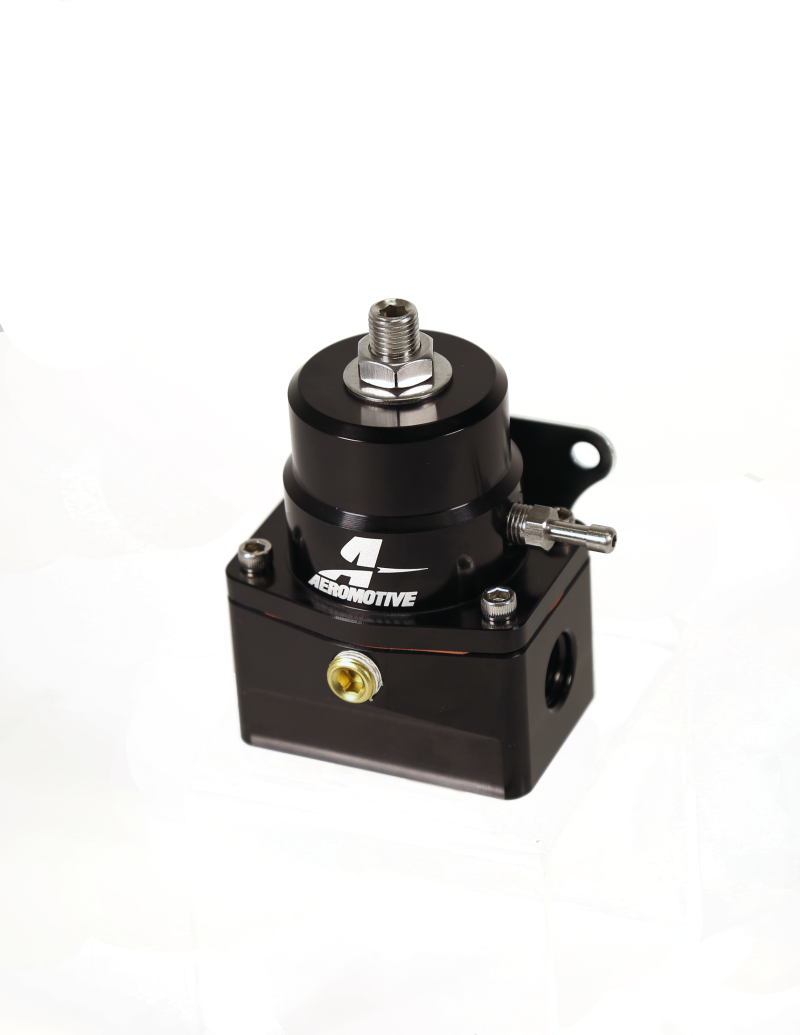 Aeromotive A1000-6 Injected Bypass Adjustable EFI Regulator (2) -6 Inlet/(1) -6 Return - Black-thumbmail-2
