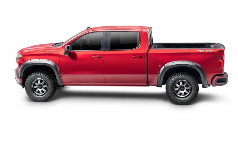 Bushwacker 17-20 Chevrolet Colorado (5ft. Bed) Forge Style Flares 4pc - Black-thumbmail-3