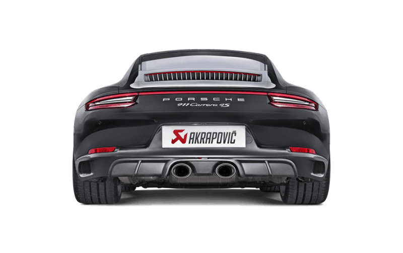 Akrapovic 16-17 Porsche 911 Carrera S/4/4S/GTS (991.2) Rear Carbon Fiber Diffuser - Matte-thumbmail-2