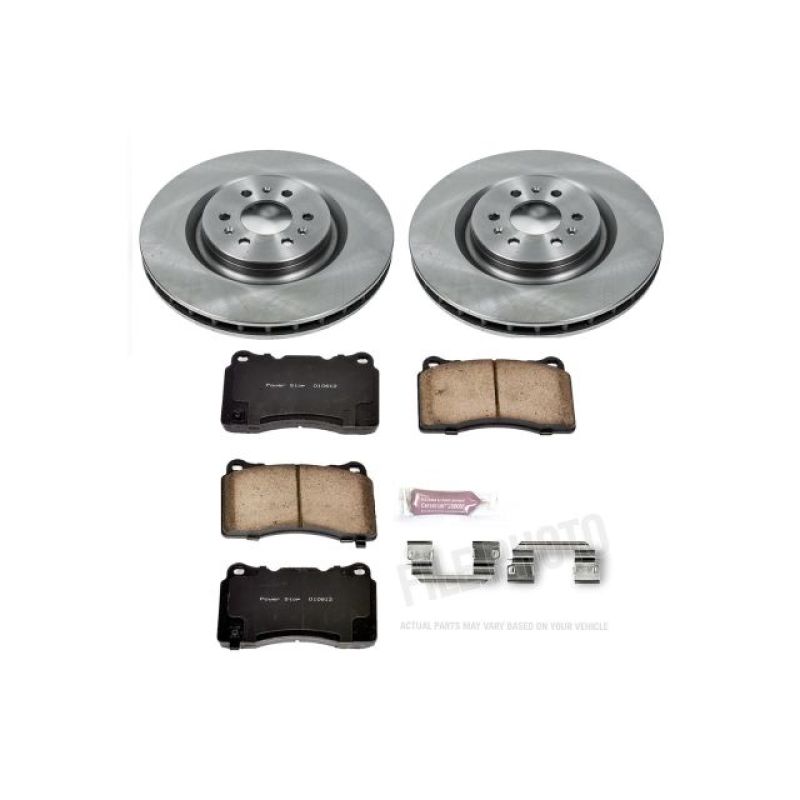 Power Stop 04-07 Cadillac CTS Front Autospecialty Brake Kit-thumbmail-1