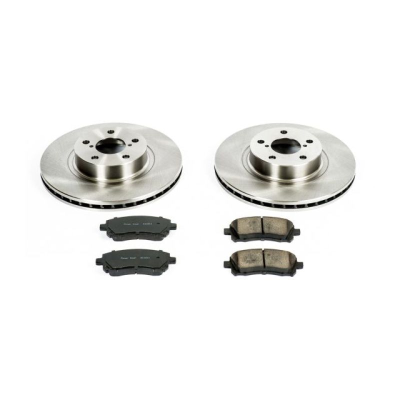 Power Stop 98-02 Subaru Forester Front Autospecialty Brake Kit-thumbmail-1