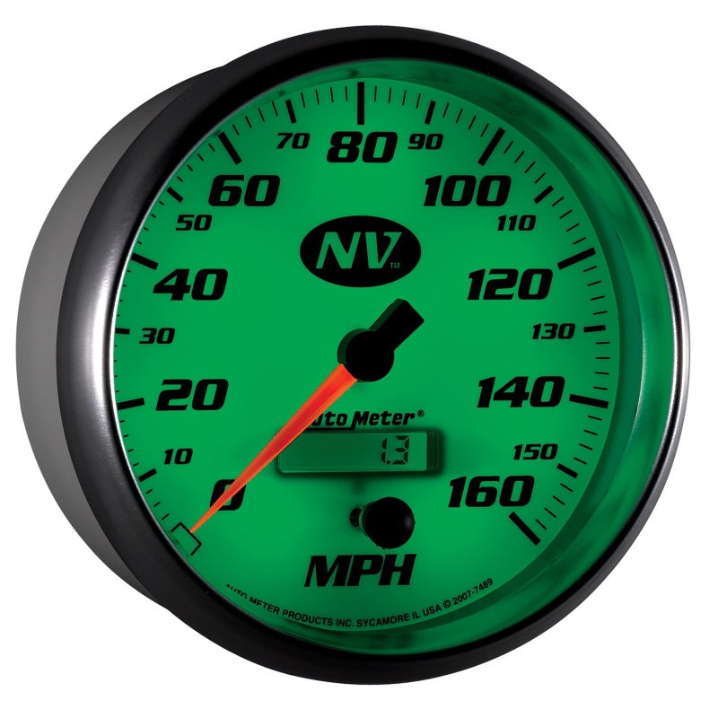 AutoMeter Gauge Speedometer 5in. 160MPH Elec. Programmable NV-thumbmail-2