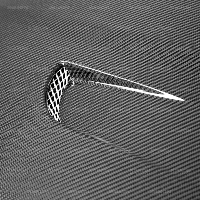 Seibon 14+ Ford Fiesta TM Style Carbon Fiber Hood-thumbmail-2