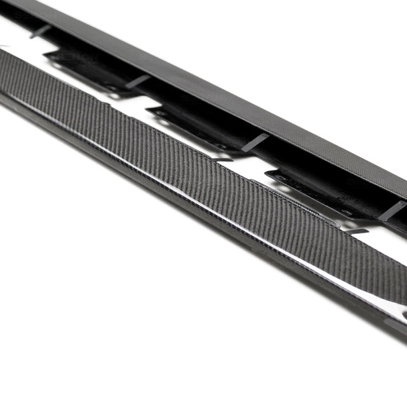 Seibon 2020 Toyota GR Supra OEM-Style Carbon Fiber Side Skirts-thumbmail-2