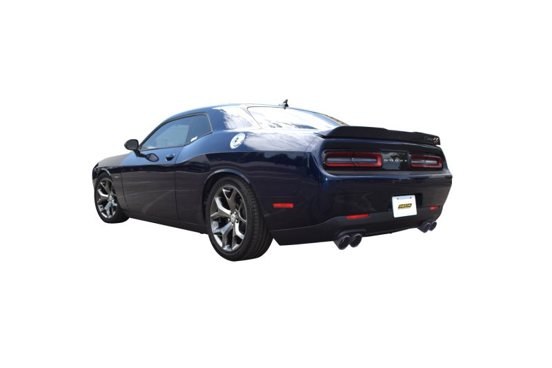 Gibson 15-16 Dodge Challenger R/T 5.7L 2.5in Cat-Back Dual Exhaust - Black Elite (Ceramic)-thumbmail-2