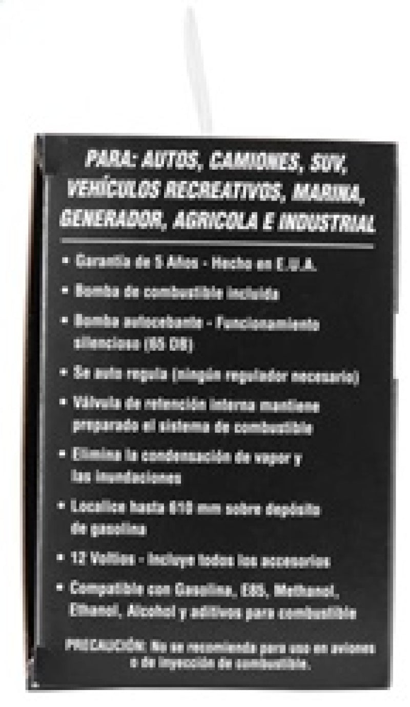 K&N Performance Electric Fuel Pump 1-2 PSI-thumbmail-7