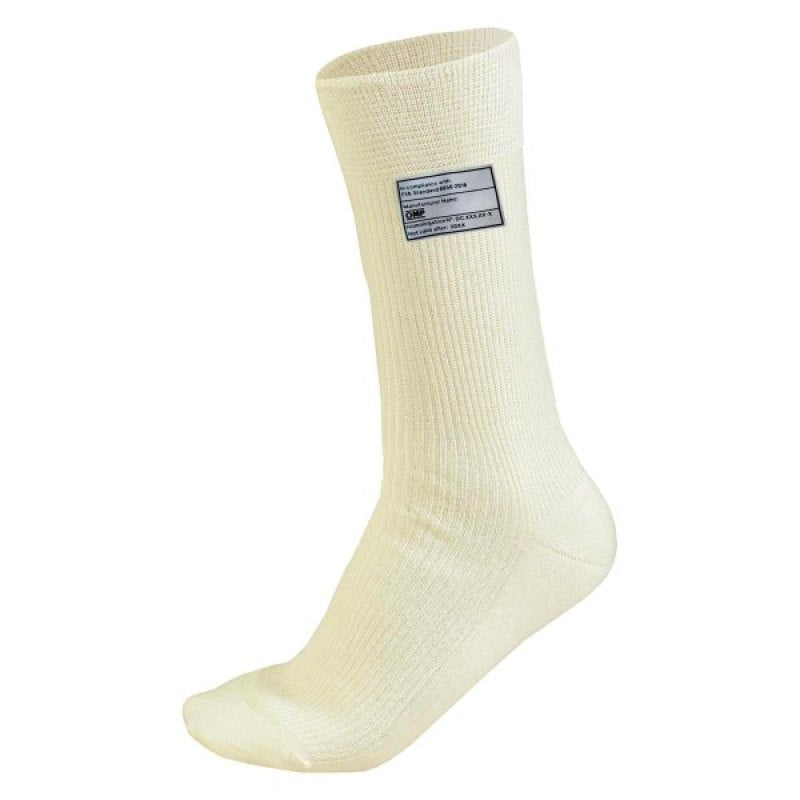 OMP Nomex Socks (Fia 8856-2018) Cream - Size L-thumbmail-1