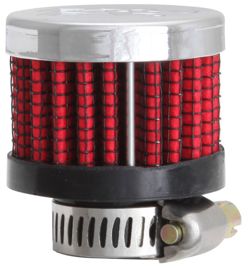K&N Rubber Base Crankcase Vent Filter - 0.55in Flange ID 1.375in OD 1.125in Height-thumbmail-6