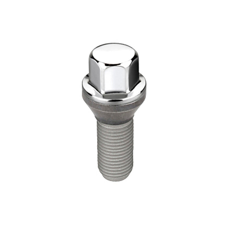 McGard Hex Lug Bolt (Cone Seat) M12X1.25 / 17mm Hex / 22.0mm Shank Length (Box of 50) - Chrome-thumbmail-2
