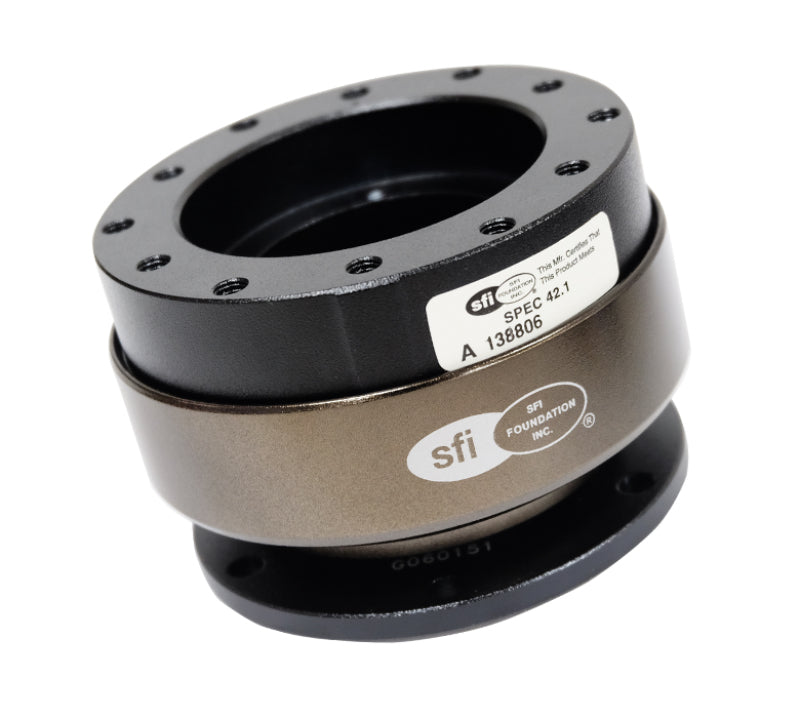 NRG Quick Release Gen 2.0 - Black Body / Chrome Ring SFI Spec 42.1-thumbmail-3
