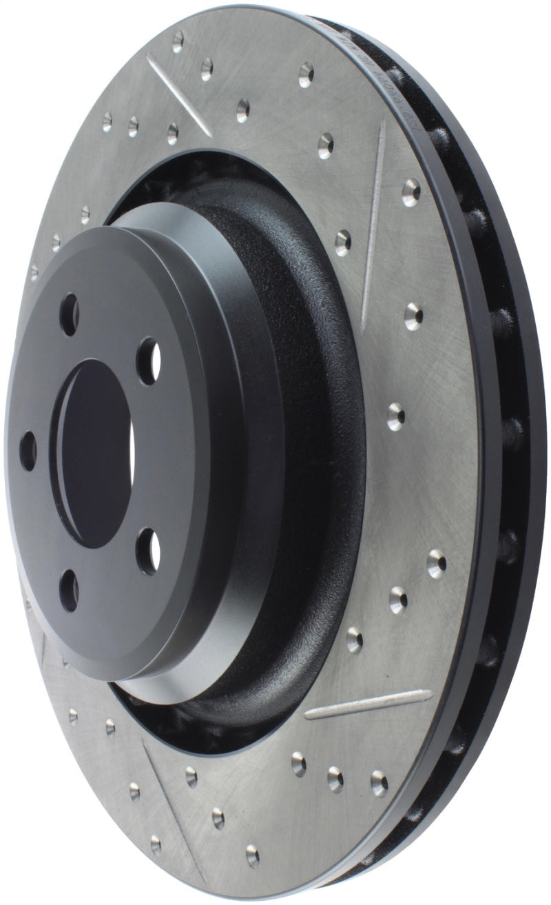StopTech SportStop 06-09 Chrysler SRT-8 Rear Left Drilled & Slotted Rotor-thumbmail-4