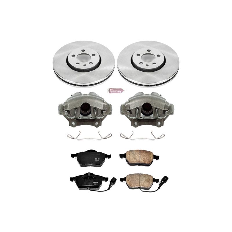 Power Stop 99-10 Volkswagen Beetle Front Autospecialty Brake Kit w/Calipers-thumbmail-1